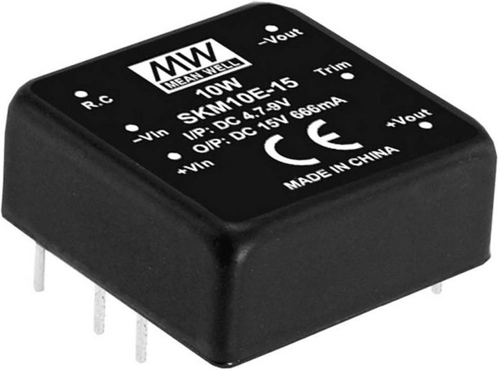 Produktbild MeanWell DC/DCWandlerModule Serie SKM10 DIP x1 Case Single Output 1 geregelt
