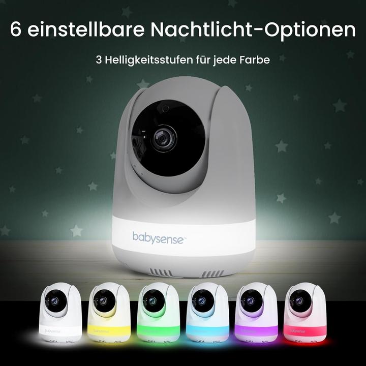 Image du produit Babysense Europe Babyphone MaxView-2CAM mit 2 Kameras (Vidéo et audio)