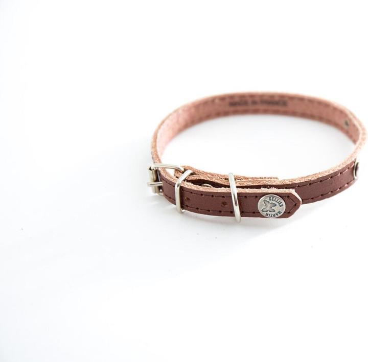 Actual product image Martin Sellier Quilted dog collar with plate (36, Dog, Dog sport)