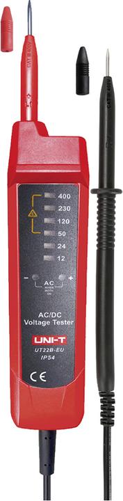 Produktbild Steffen Spannungsprüfer AC/DC (6-400V) CATIII 400V IP54 rt/sw (CAT II 400V)