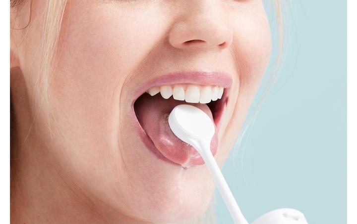 Actual product image Panasonic Tongue Care Nozzle WEW0985W503 2 pieces (Oral irrigator attachments)