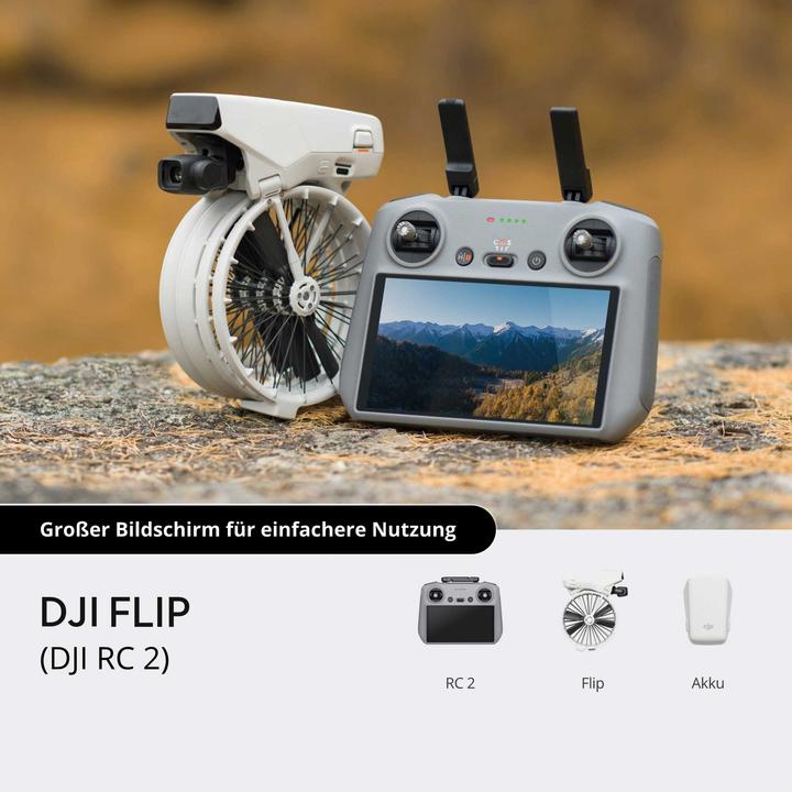 Image du produit DJI Flip (RC 2) (31 min, 249 g, 48 Mpx)