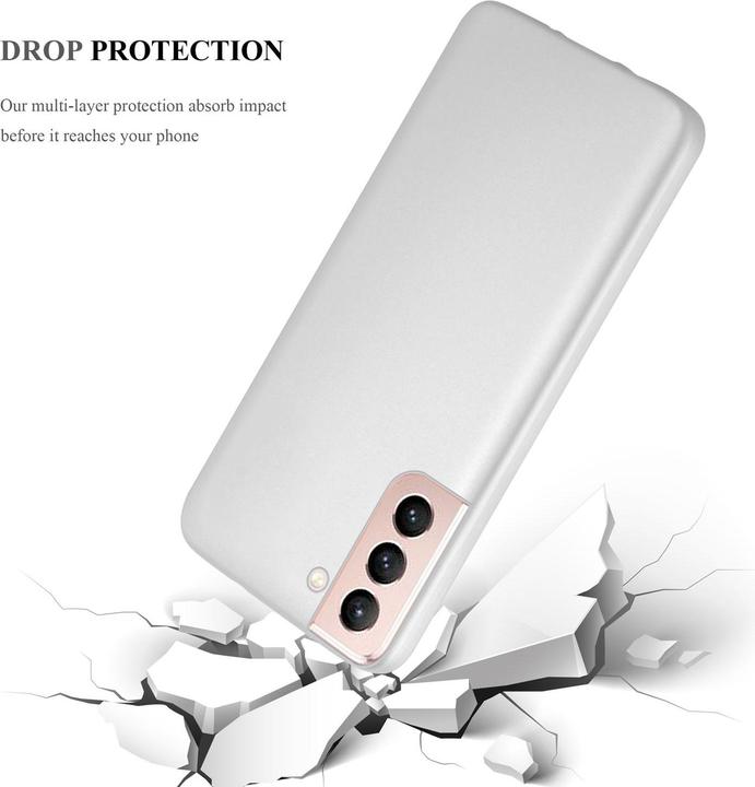 Immagine prodotto Cadorabo Copertura metallica opaca in TPU (Samsung Galaxy S21 5G)