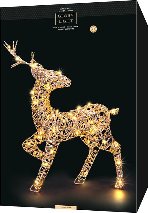 Actual product image STT Gold reindeer
