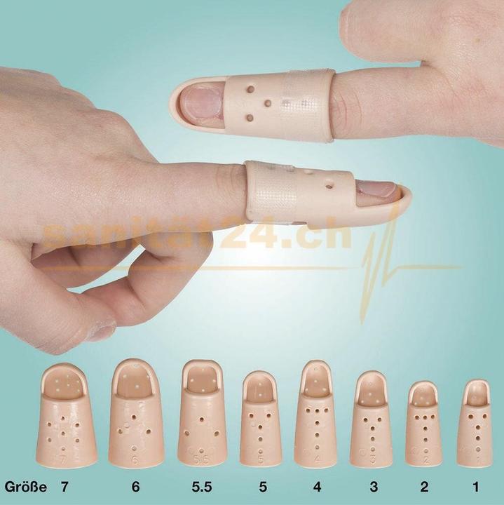 Produktbild Dr. Junghans Fingerschiene nach Stack Gr. 2, 1 St. Bandage (2)