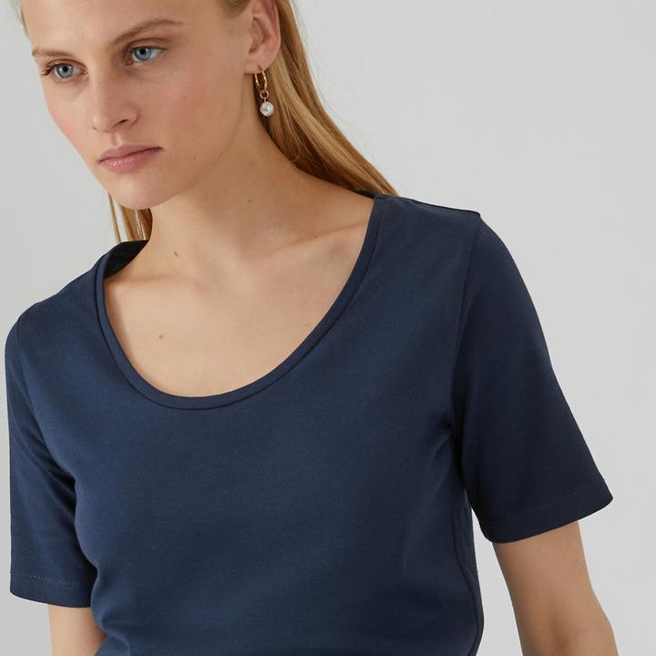 Immagine prodotto La Redoute Collections Maglietta con scollo rotondo (S)