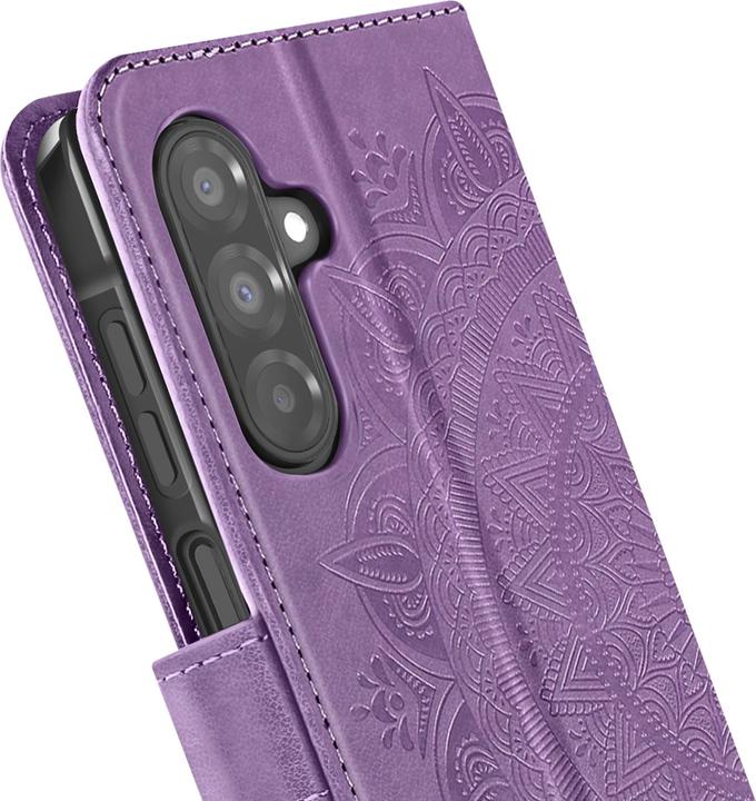 Immagine prodotto Avizar Etui Mandala-Blumen für Samsung A26 Portemonnaie mit Handschlaufe (Samsung Galaxy A26)