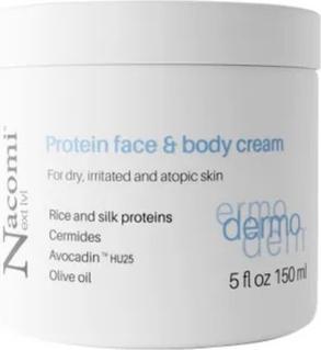 Nacomi Next Level Dermo Protein Face And Body Cream For Dry And Irritated Atopic Skin 150 Ml (Body cream, 150 ml)