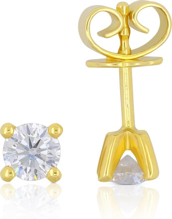 Muau Ohrstecker (750/18 K Gelbgold)