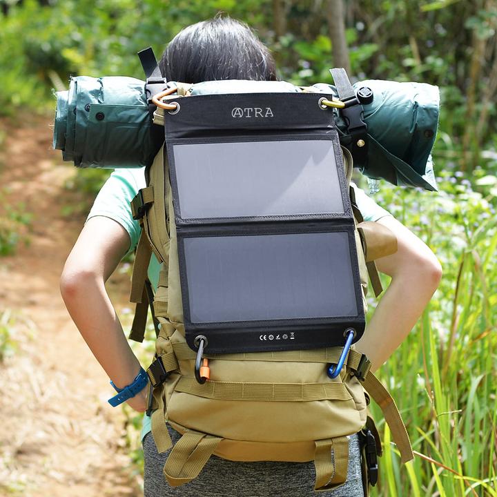 Actual product image Atra Solar Charger DA69 (10000 mAh, 12 W, 37 Wh)