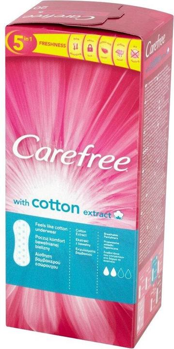 Produktbild Carefree Normal With Cotton Extract Panty Liners 20Pcs (20 x, Damenbinden)