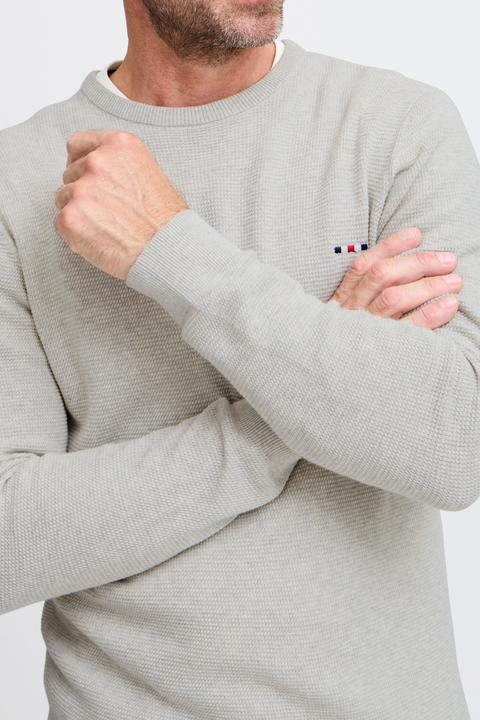 Actual product image FQ1924 FQKYLE structure crewneck knit 21900699 (3XL)