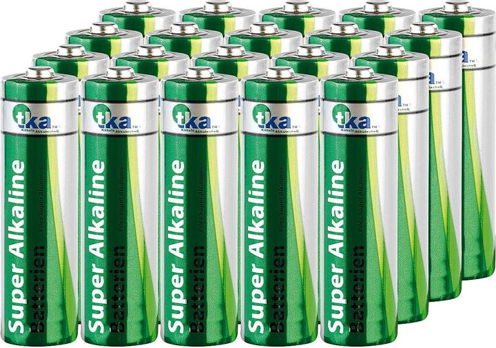 Actual product image TKA Super alkaline batteries type AA (200 pcs., AA, 2800 mAh)