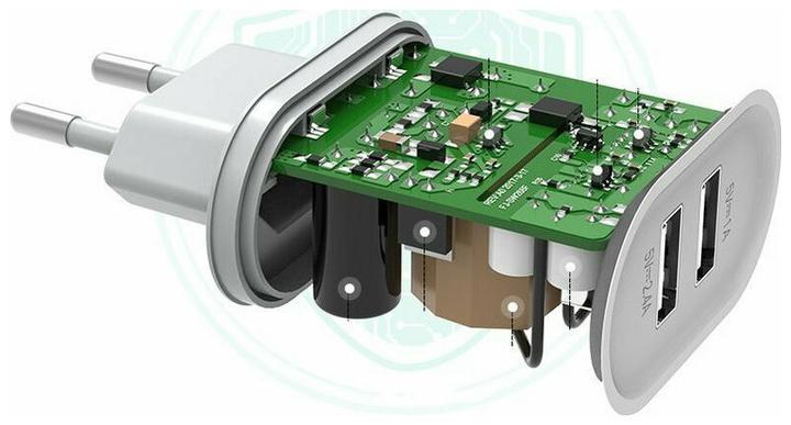 Actual product image Ugreen USB-A charger 2 port (17 W)