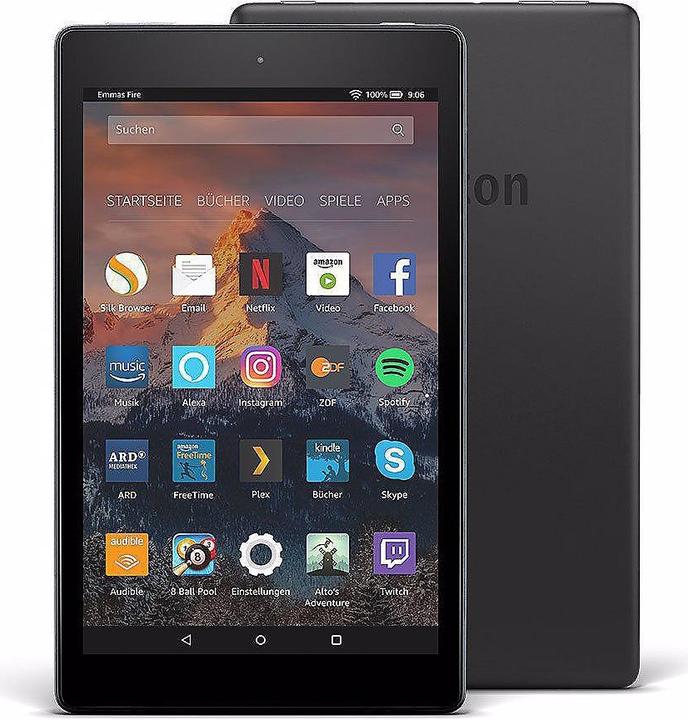 Produktbild Amazon Fire HD 10 (nur WLAN, 10.10", 32 GB, Black)