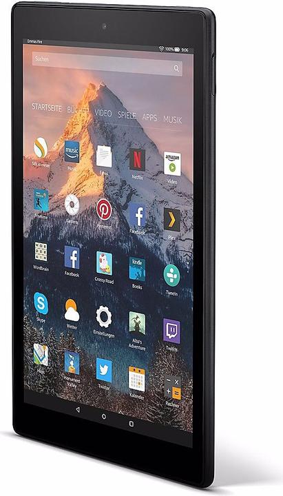 Produktbild Amazon Fire HD 10 (nur WLAN, 10.10", 32 GB, Black)