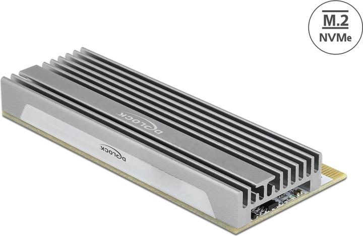 Immagine prodotto Delock Scheda PCI Express x16 (x1 / x4 / x8) a 1 x NVMe M.2 Key M con illuminazione a LED