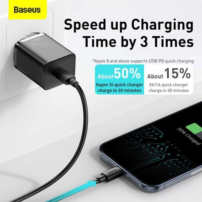Produktbild Baseus Super Si Set Quick Charger (20 W)