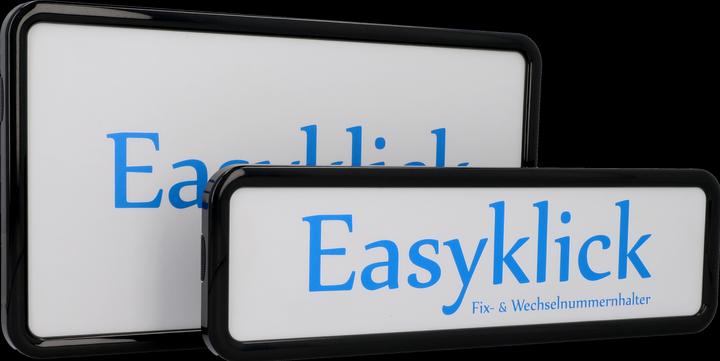 Image du produit Easyklick Titulaire d'une plaque d'immatriculation (Avant + arrière, Format portrait)