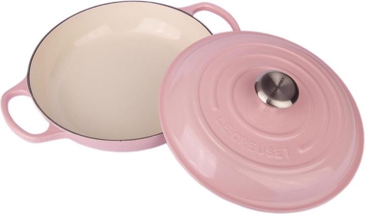 Productafbeelding Le Creuset Gourmet Professional Pot Signature Ø 26cm, rond (26 cm, Braadpan + kasserol, Gietijzer, Email)