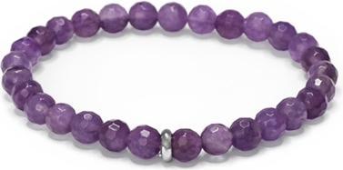 Beneto Amethyst bead bracelet MINK153/17