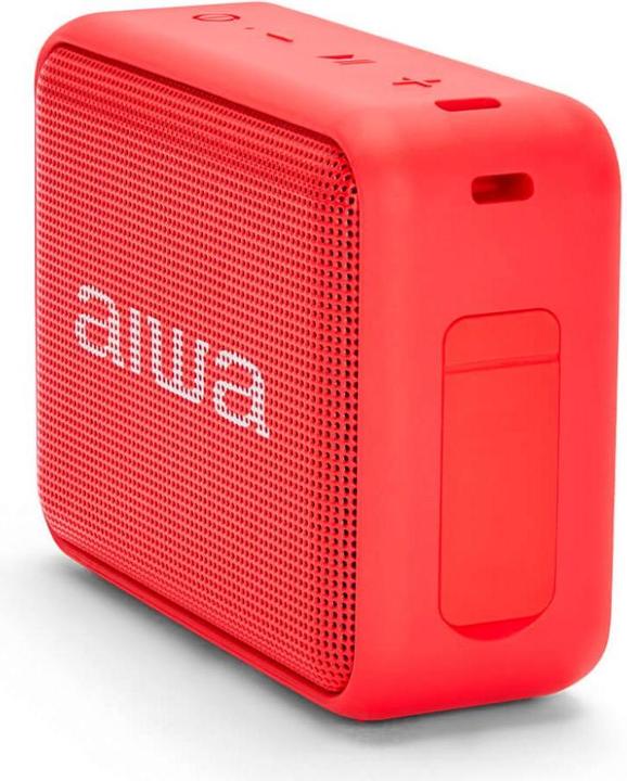 Image du produit Aiwa BS-200RD Haut-parleur portable Haut-parleur mono portable rouge 6 W (12 h, Fonctionnement sur batterie)