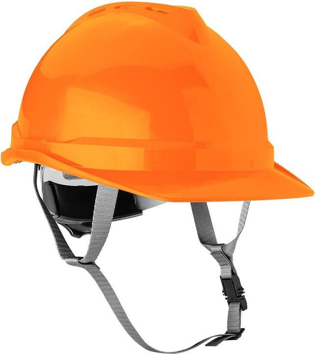 Immagine prodotto Neo Casco industriale con mentoniera, arancione (52 - 64 cm)