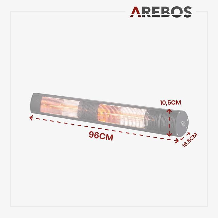 Immagine prodotto Arebos Stufetta (3000 W)