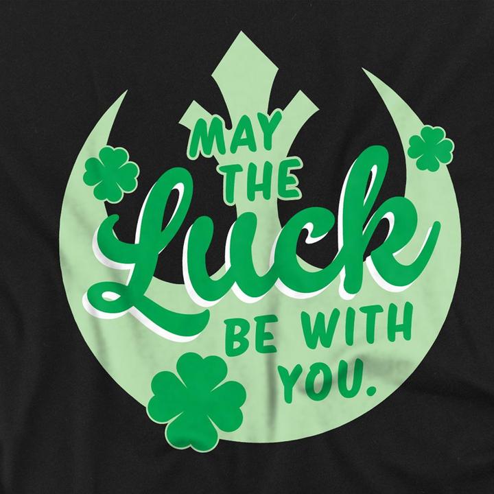 Produktbild Star Wars Luck Rebel TShirt St PatricksTag (L)