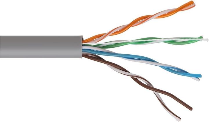Produktbild Maclean MCTV-579 MCTV-579 Cable UTP Cat 5e 4 * 2 * 50 CCA 100m (U/FTP, CAT5e, 100 m)