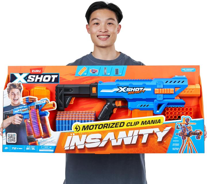 Image du produit Zuru Insanity Motorized Clip Blaster