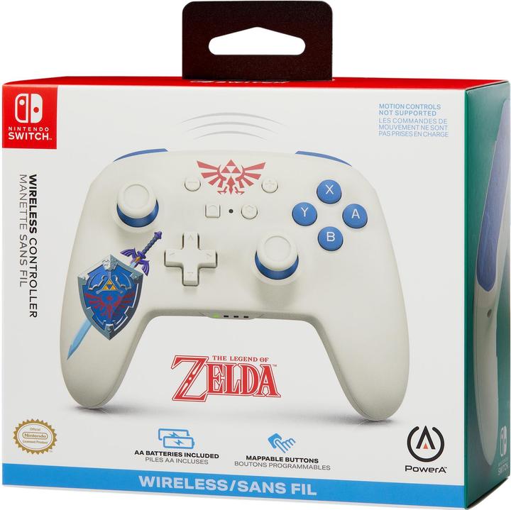 Actual product image PowerA Nintendo Switch Controller - Zelda (Switch Lite, Switch OLED, Switch)