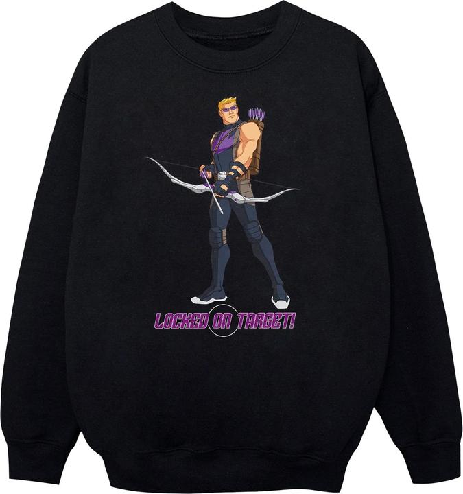 Hawkeye Locked On Target Sweatshirt Jungen