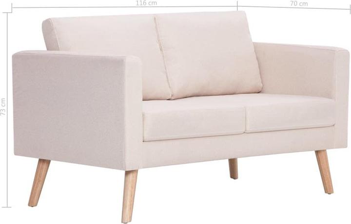 Actual product image VidaXL Canda (2 person sofa)