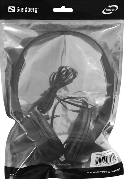 Produktbild Sandberg Saver MiniJack HeadPhoneTravel (keine Geräuschunterdrückung, Kabelgebunden)