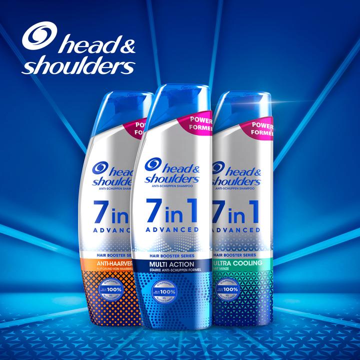 Image du produit Head & Shoulders 7en1 Shampooing antipelliculaire Multiaction (250 ml, Shampoing liquide)