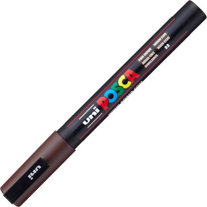 Produktbild Posca Fine Marker PC-3M (Braun, 1.30 mm, 1 x)