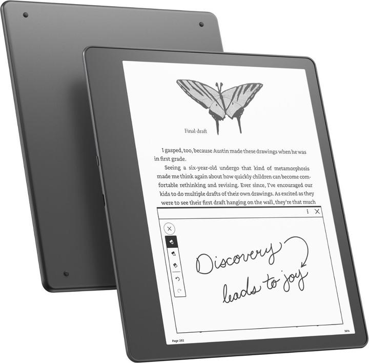 Productafbeelding Amazon Ebook Kindle Scribe 10.2 16GB WiFi Basic Pen Grijs (10.20", 16 GB, Grijs)
