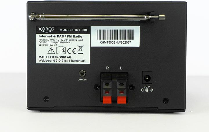 Produktbild Xoro HMT 500 (Internetradio, DAB+, DAB+ Cable, Bluetooth, WLAN)