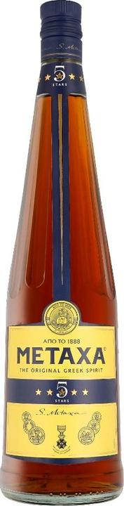 Metaxa 5* 38% vol. 1l