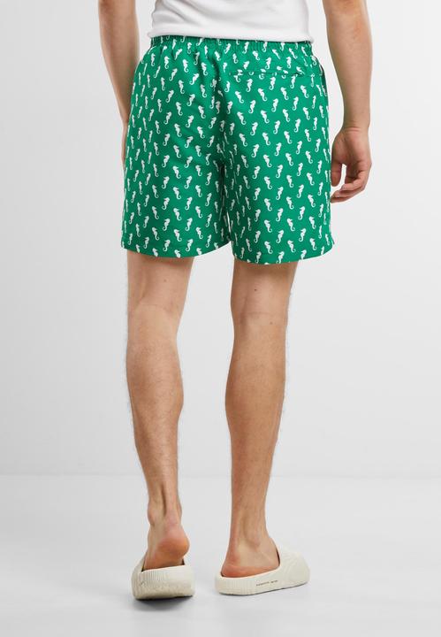 Actual product image Urban Classics Pattern Swim Shorts - 4984 (5XL)