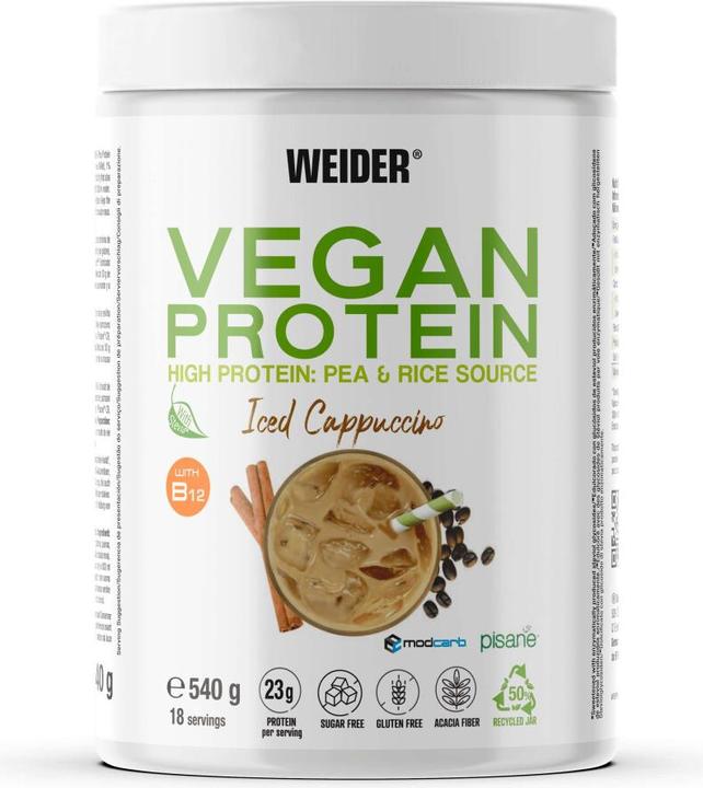 Image du produit Weider Vegan Protein (1 pcs, 540 g)
