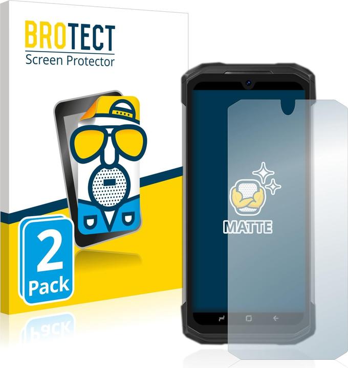 Actual product image BROTECT Protector Anti-Glare (2 Piece, Doogee S98 Pro)