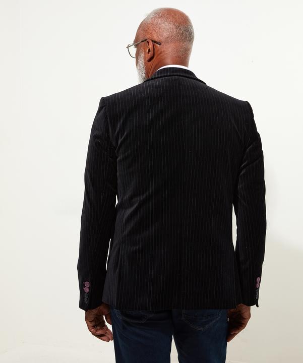 Immagine prodotto Joe Browns Blazer classico in velluto gessato con fodera a contrasto (Banda radio 38 (2600 MHz))