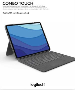 Actual product image Logitech Combo Touch (DE, iPad Pro 12.9 2021 (5th Gen), iPad Pro 12.9 2022 (6th Gen))