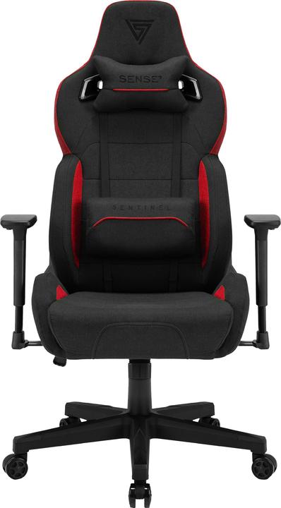 Produktbild Sense Gaming chair Sense7 Sentinel fabric Gaming Chair, Black-red