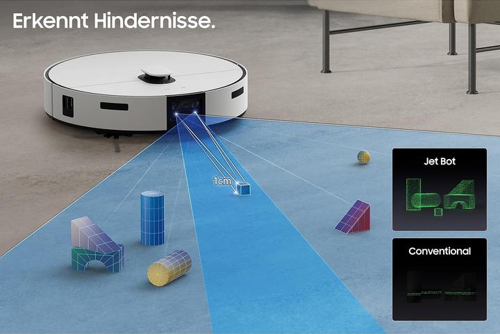 Immagine prodotto Samsung BESPOKE Jet Bot Combo Steam Plus Saug- & Wischroboter (Robot aspirapolvere)