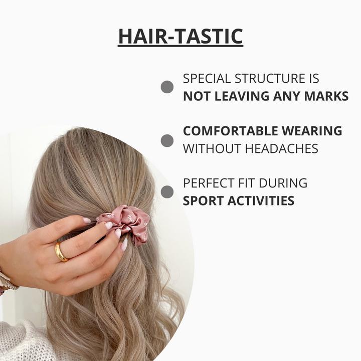 Immagine prodotto Bellody Scrunchies di seta originali (Elastico per capelli)