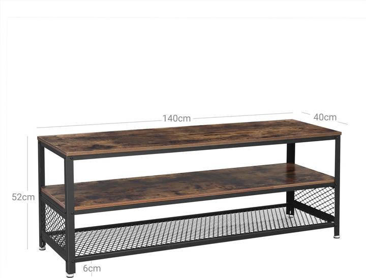 Actual product image Vasagle Vintage TV Stand (40 x 140 cm)