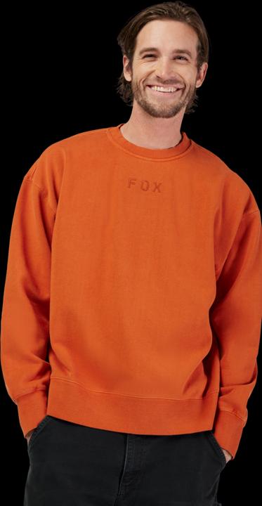 Immagine prodotto Fox Wordmark Equipaggio in pile oversize (S)